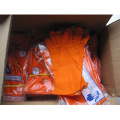 Orange Latex Household Gloves DHL302